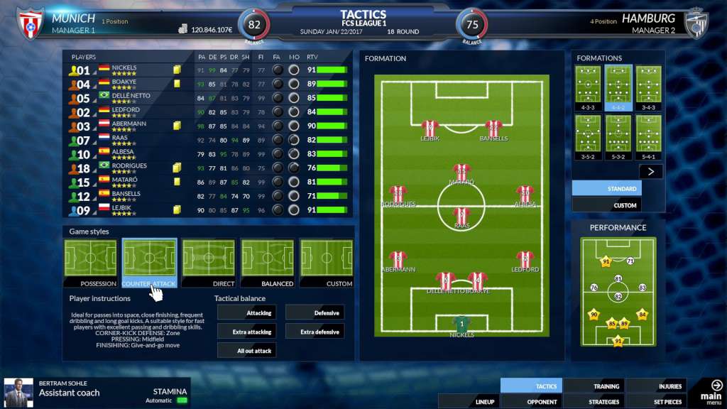Football Club Simulator - FCS #20 Steam CD Key  REGION FREE FX Interactive - [Email/Instant Delivery]