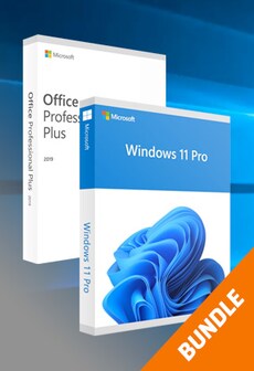 Microsoft Windows 11 Pro & Microsoft Office Professional 2019 Plus - Microsoft Key - GLOBAL  [Email/Instant Delivery]