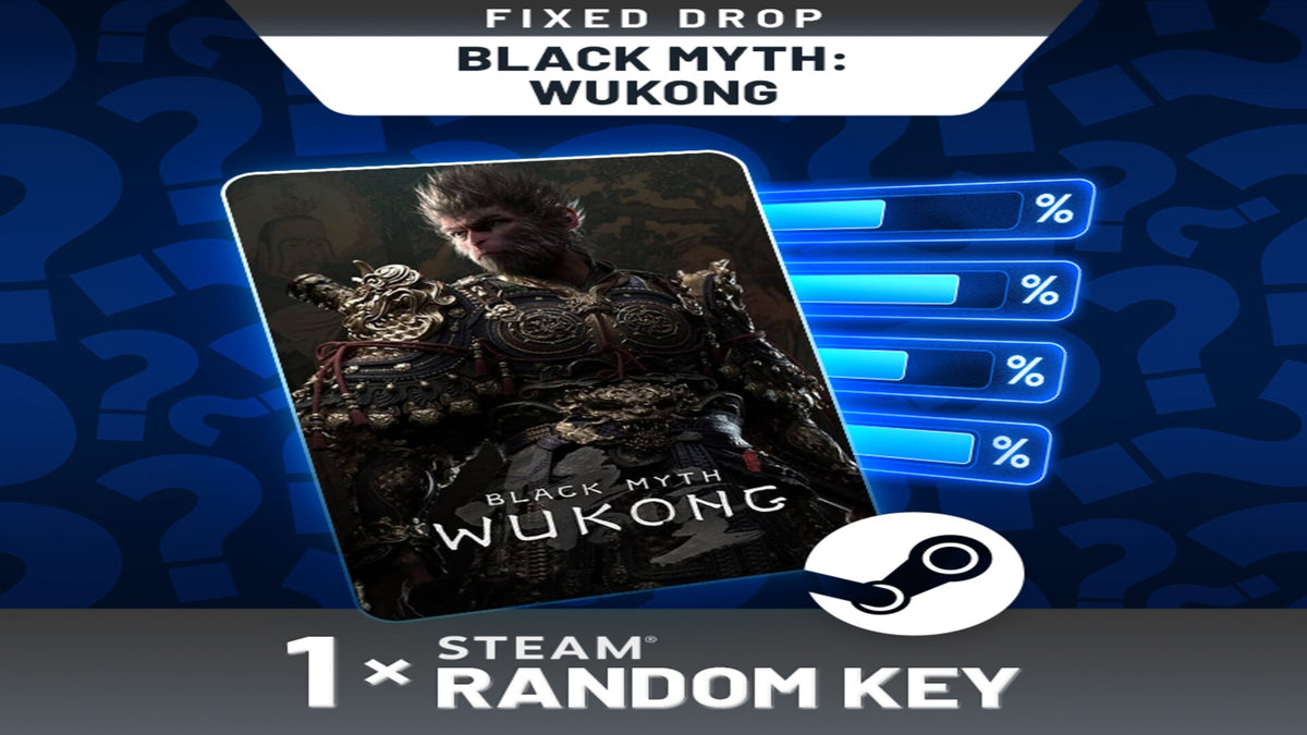 Fixed Drop of Black Myth: Wukong 1 Key (PC) - Random Steam Key - GLOBAL  [Email/Instant Delivery]