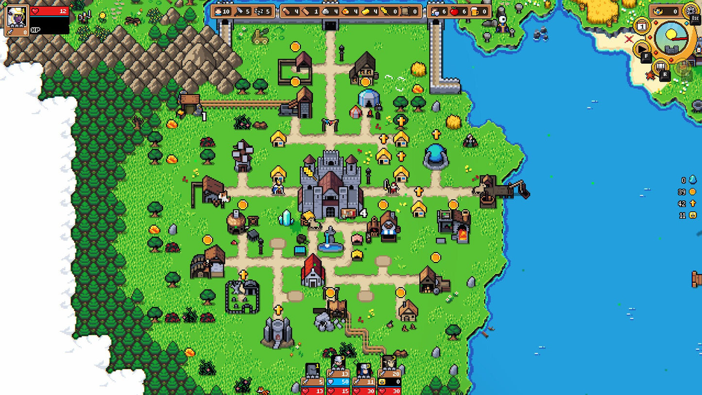 Super Fantasy Kingdom (PC) - Steam Gift - GLOBAL   - Hooded Horse [Email/Instant Delivery]