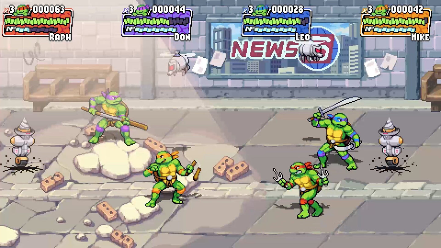 Teenage Mutant Ninja Turtles: Shredder's Revenge (PC) - Steam Gift - GLOBAL   - DotEmu [Email/Instant Delivery]