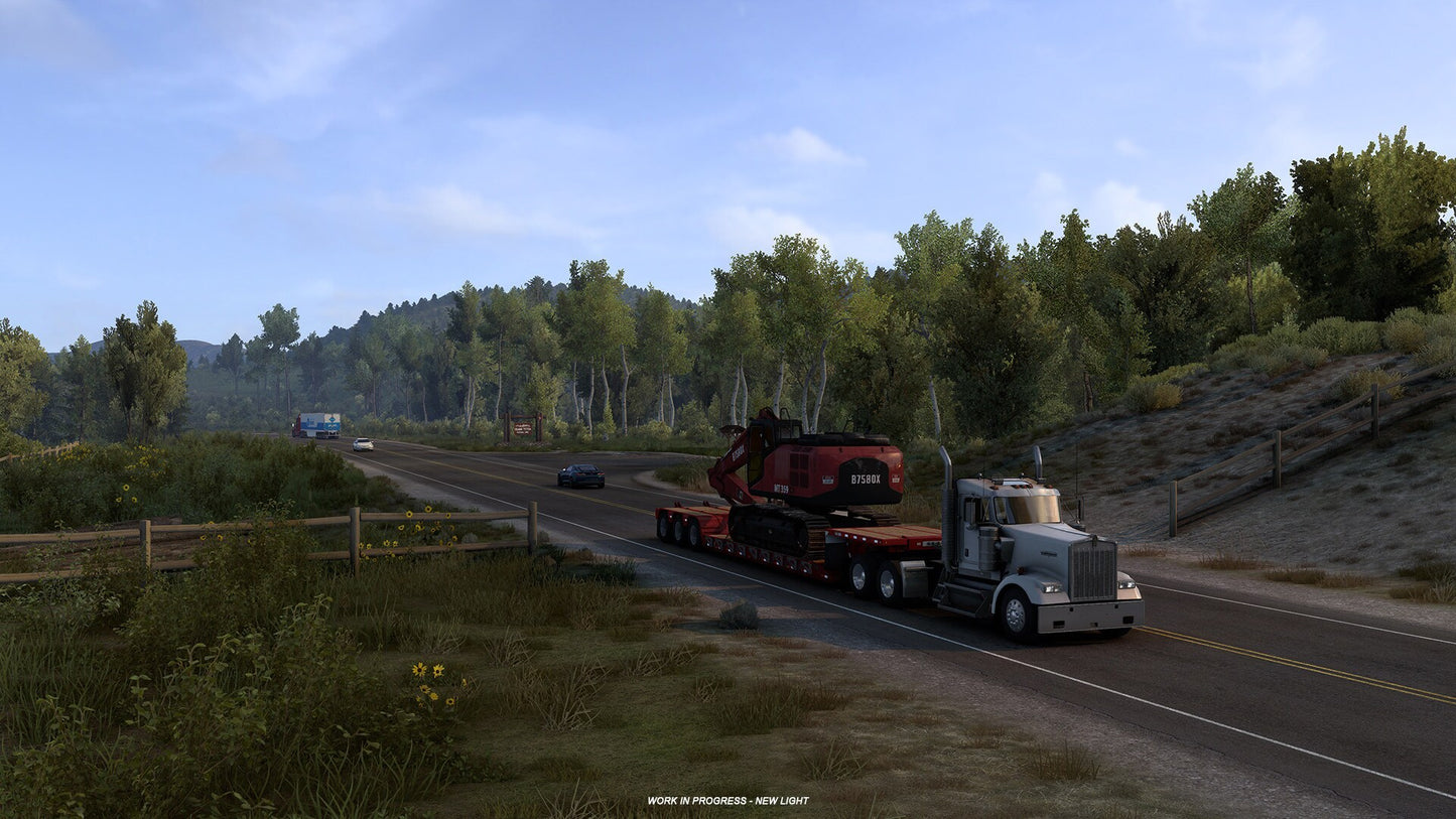 American Truck Simulator - Wyoming (PC) - Steam Gift - GLOBAL   - SCS Software [Email/Instant Delivery]