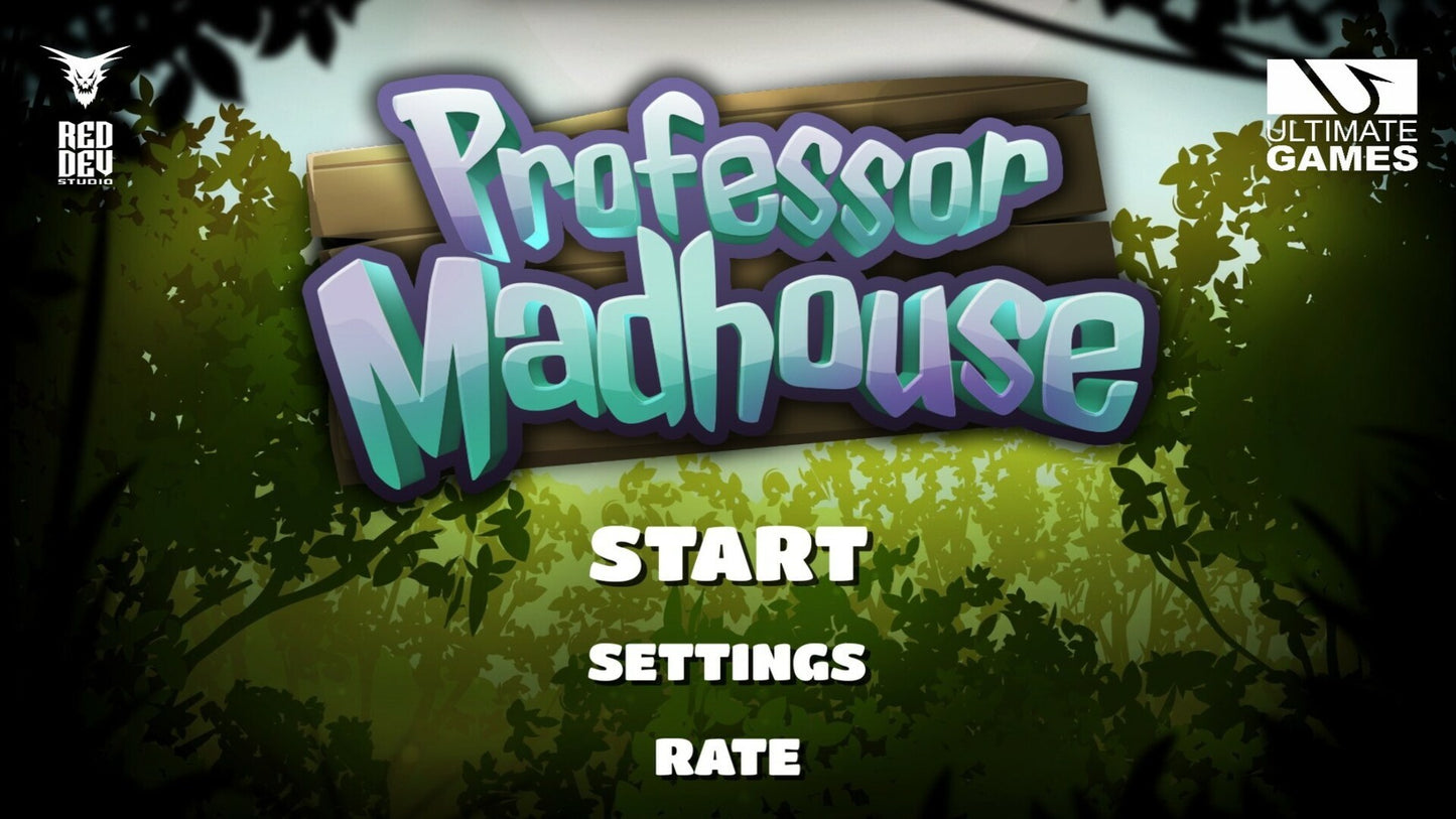 Professor Madhouse (PC) - Steam Key - GLOBAL   - Ultimate Games S.A. [Email/Instant Delivery]