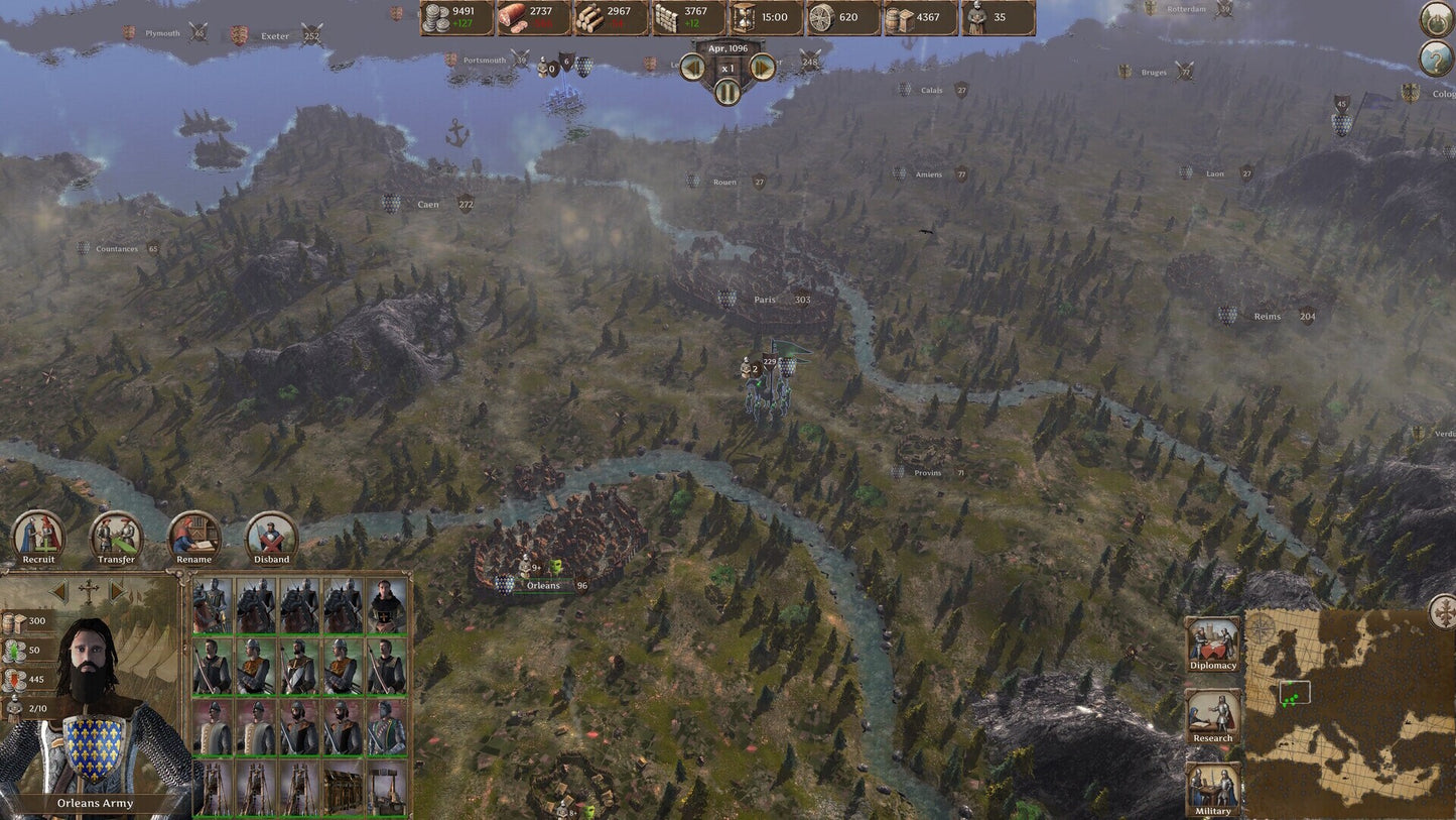 Knights of the Crusades (PC) - Steam Key - GLOBAL   - indie.io [Email/Instant Delivery]