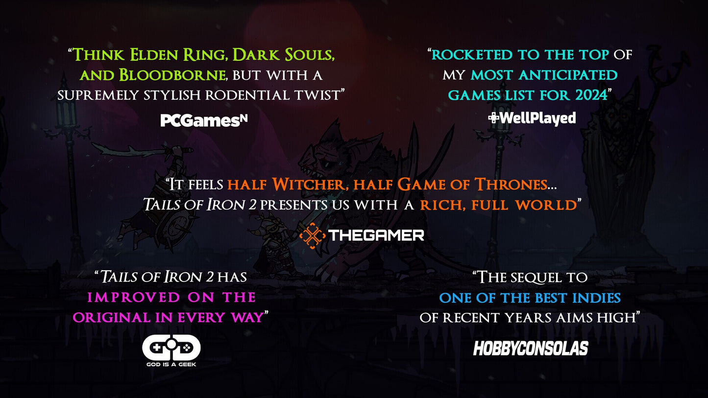 Tails of Iron 2: Whiskers of Winter (PC) - Steam Gift - GLOBAL   - United Label Games [Email/Instant Delivery]