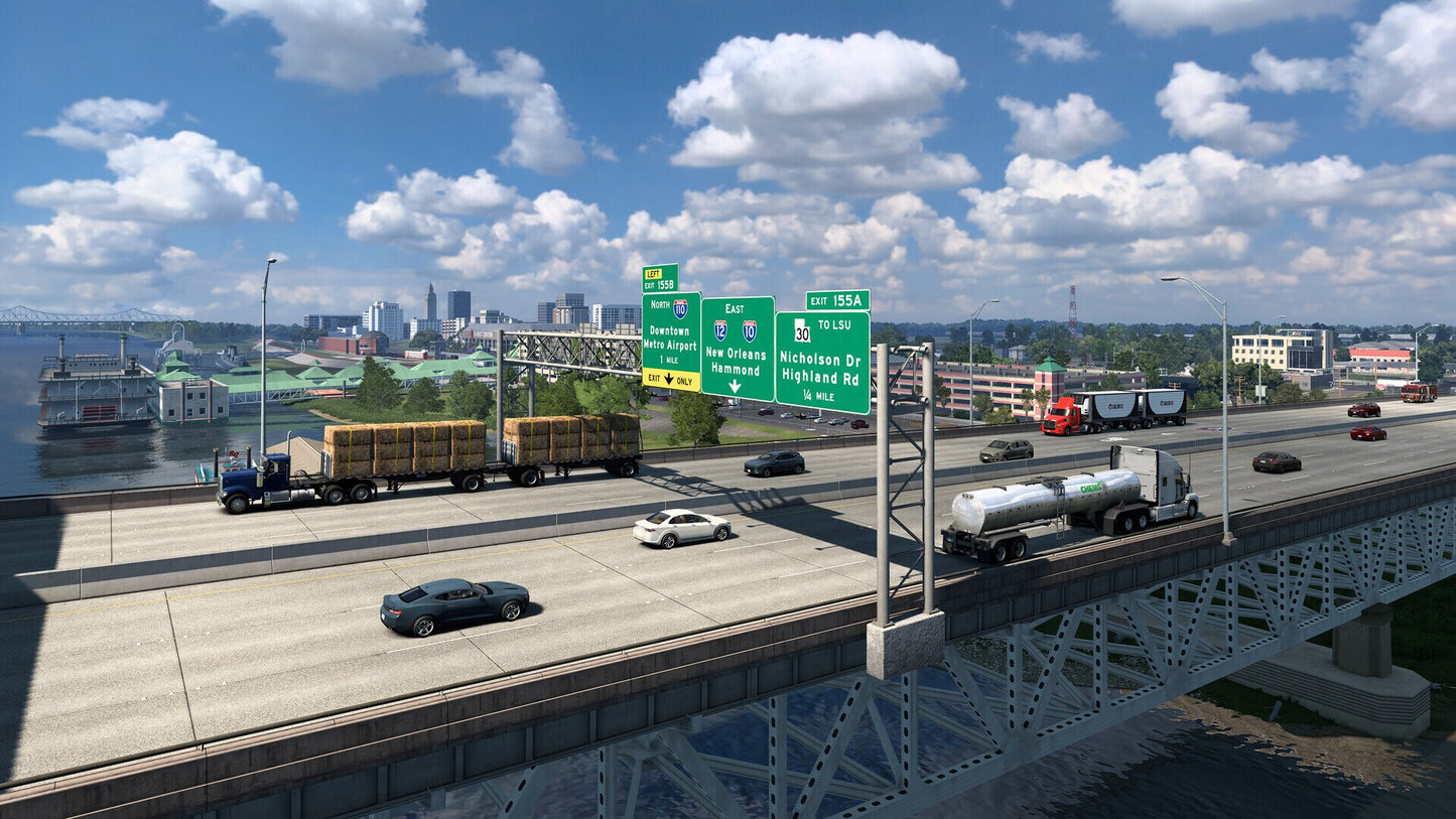 American Truck Simulator - Louisiana (PC) - Steam Gift - GLOBAL  [Email/Instant Delivery]