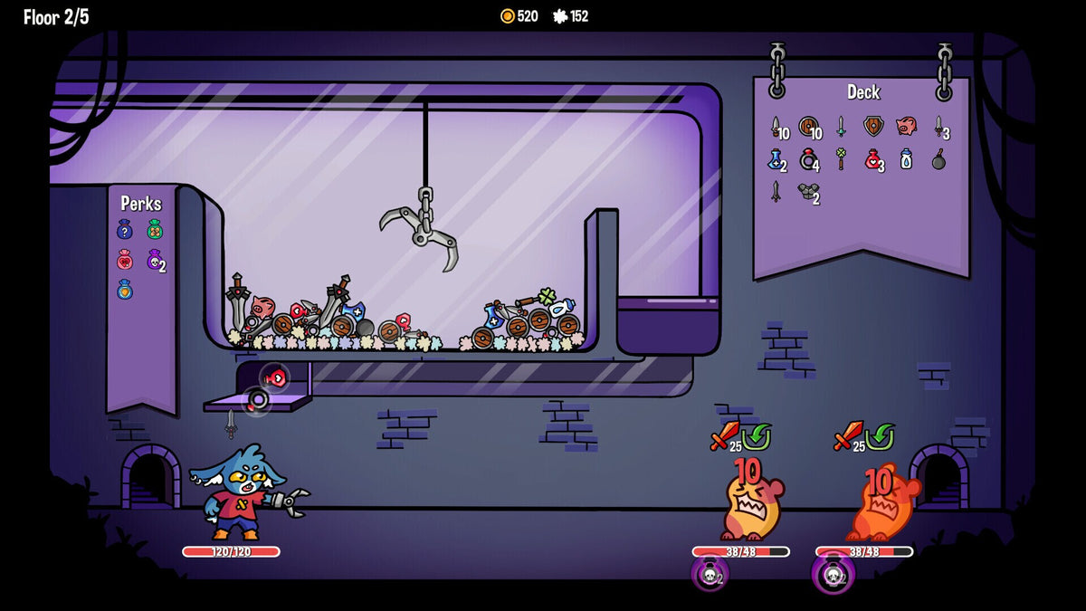 Dungeon Clawler (PC) - Steam Gift - GLOBAL   - Stray Fawn Studio [Email/Instant Delivery]