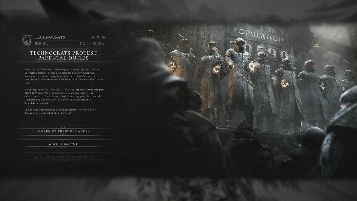 Frostpunk 2 | Deluxe Edition (PC) - Steam Gift - NORTH AMERICA   - 11 bit studios [Email/Instant Delivery]