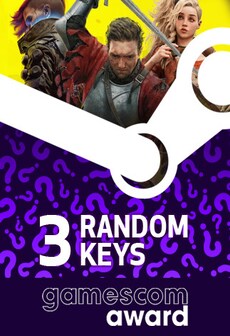 GAMESCOM Awards Random 3 Keys (PC) - Steam Key - GLOBAL  [Email/Instant Delivery]