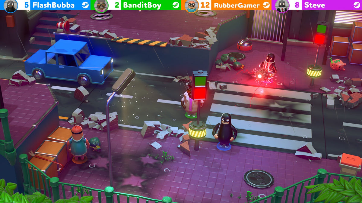Rubber Bandits (PC) - Steam Key - GLOBAL   - Flashbulb Games [Email/Instant Delivery]