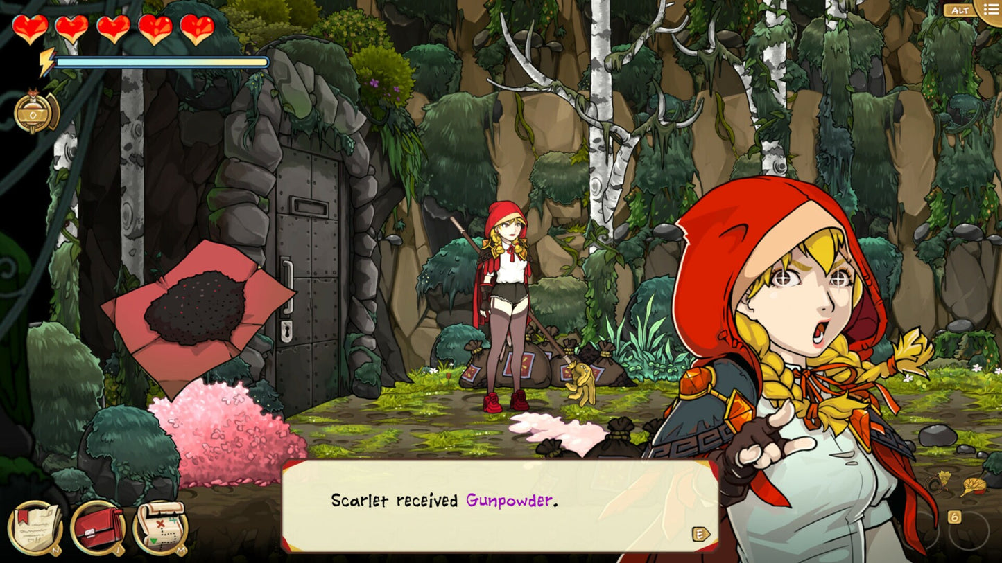 Scarlet Hood and the Wicked Wood (PC) - Steam Key - GLOBAL   - Headup [Email/Instant Delivery]