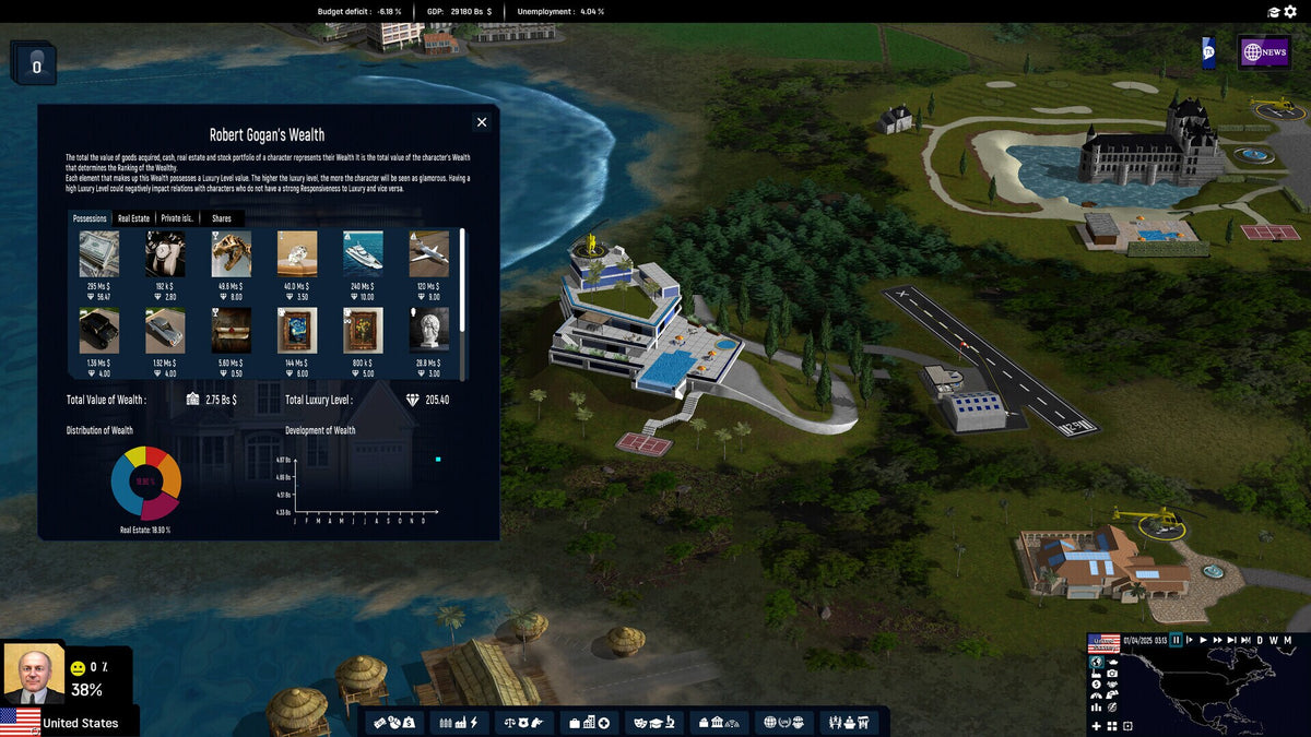 Geo-Political Simulator 2026 Edition (PC) - Steam Key - GLOBAL   - Eversim [Email/Instant Delivery]