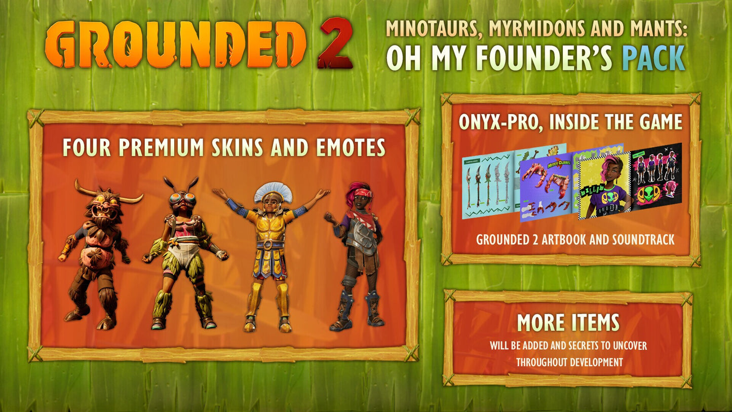 Grounded 2: Founder’s Pack (PC) - Steam Gift - GLOBAL  [Email/Instant Delivery]