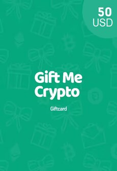 Gift Me Crypto Gift Card 50 USD - giftmecrypto Key - GLOBAL  [Email/Instant Delivery]