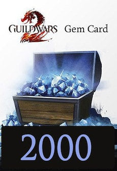 Guild Wars 2 GAMECARD 2000 Gems - NCSoft Key - UNITED STATES  [Email/Instant Delivery]
