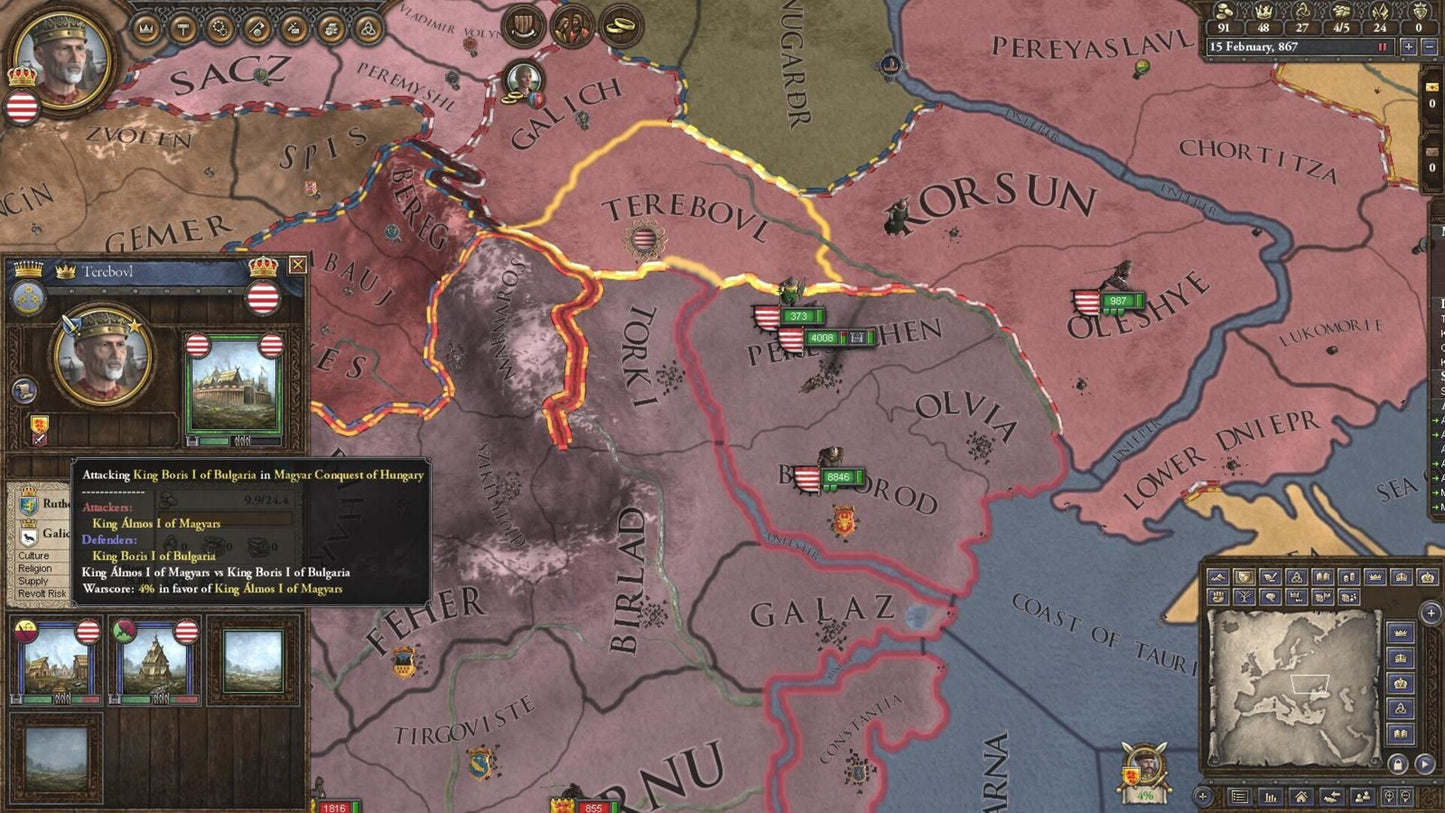 Crusader Kings II - Sunset Invasion (PC) - Steam Key - GLOBAL   - Paradox Interactive [Email/Instant Delivery]