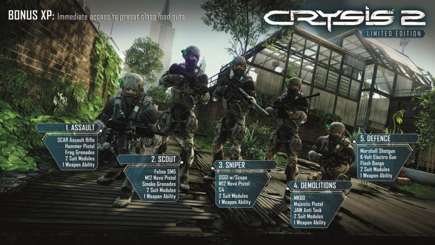Crysis 2 | Maximum Edition (PC) - Steam Gift - GLOBAL   - Electronic Arts [Email/Instant Delivery]