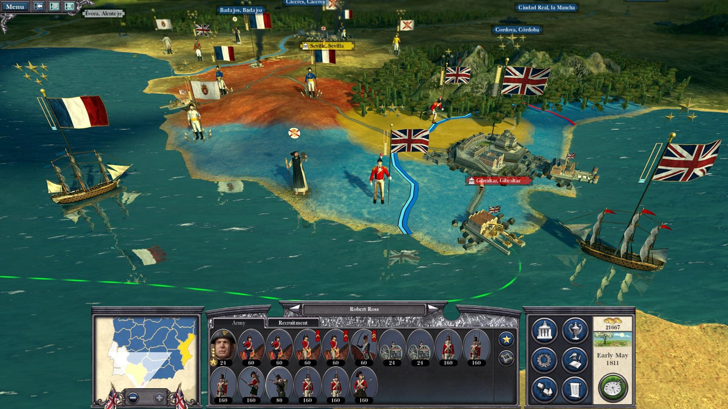 Napoleon: Total War - Peninsular Campaign (PC) - Steam Key - GLOBAL   - Feral Interactive (Mac) [Email/Instant Delivery]