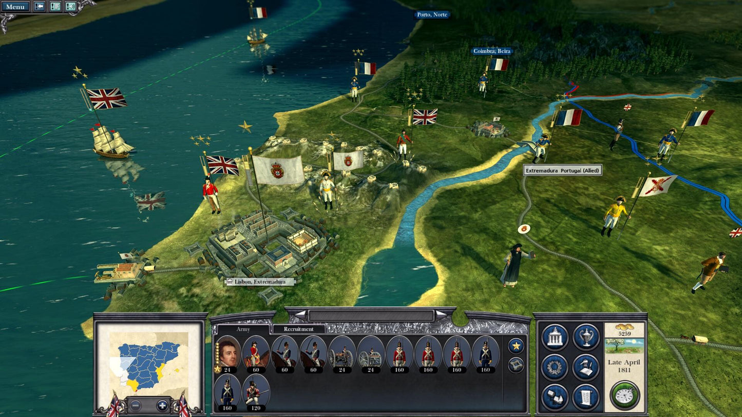 Napoleon: Total War - Peninsular Campaign (PC) - Steam Key - GLOBAL   - Feral Interactive (Mac) [Email/Instant Delivery]