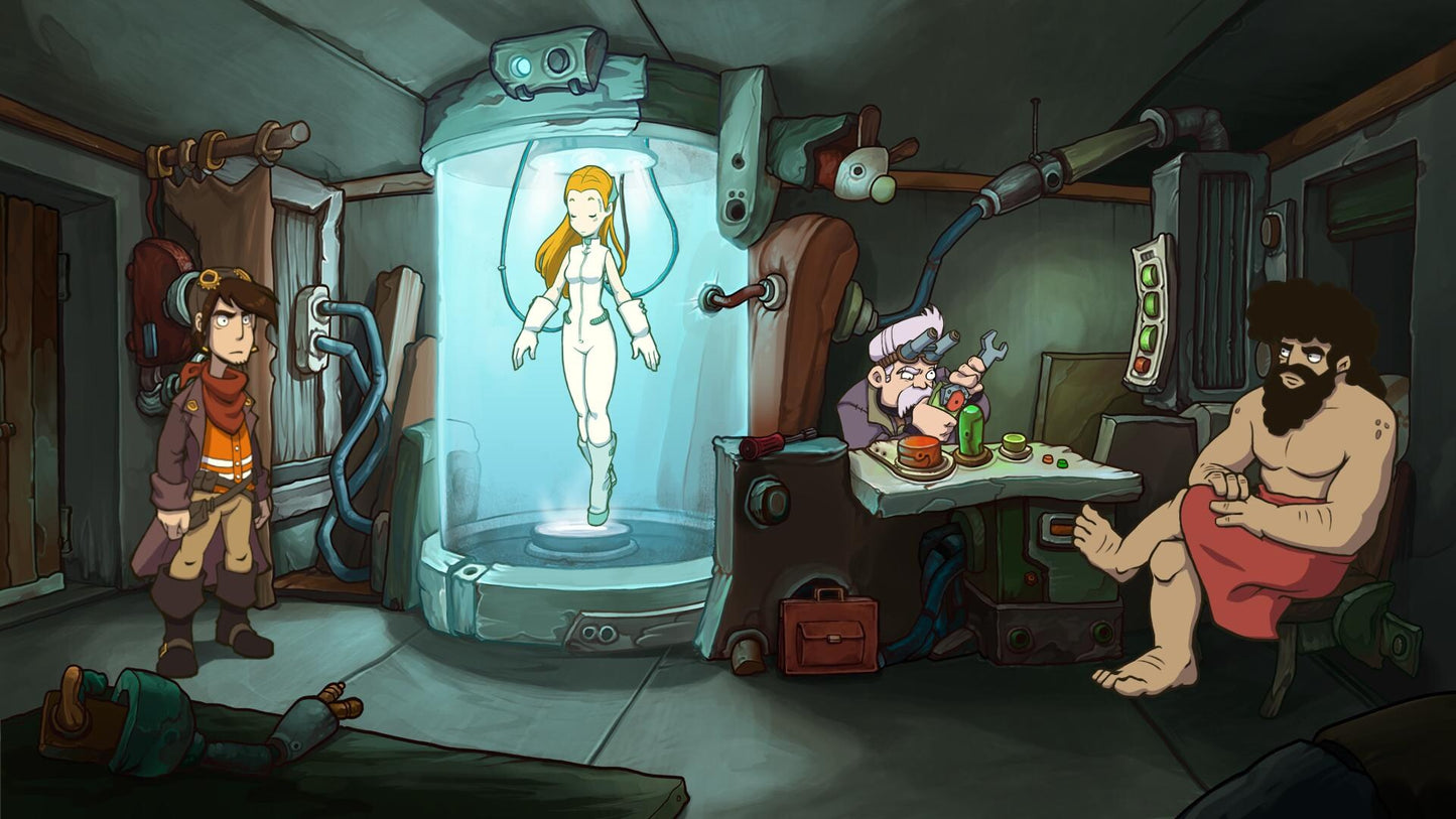 Deponia: The Complete Journey (PC) - Steam Key - GLOBAL   - Daedalic Entertainment [Email/Instant Delivery]