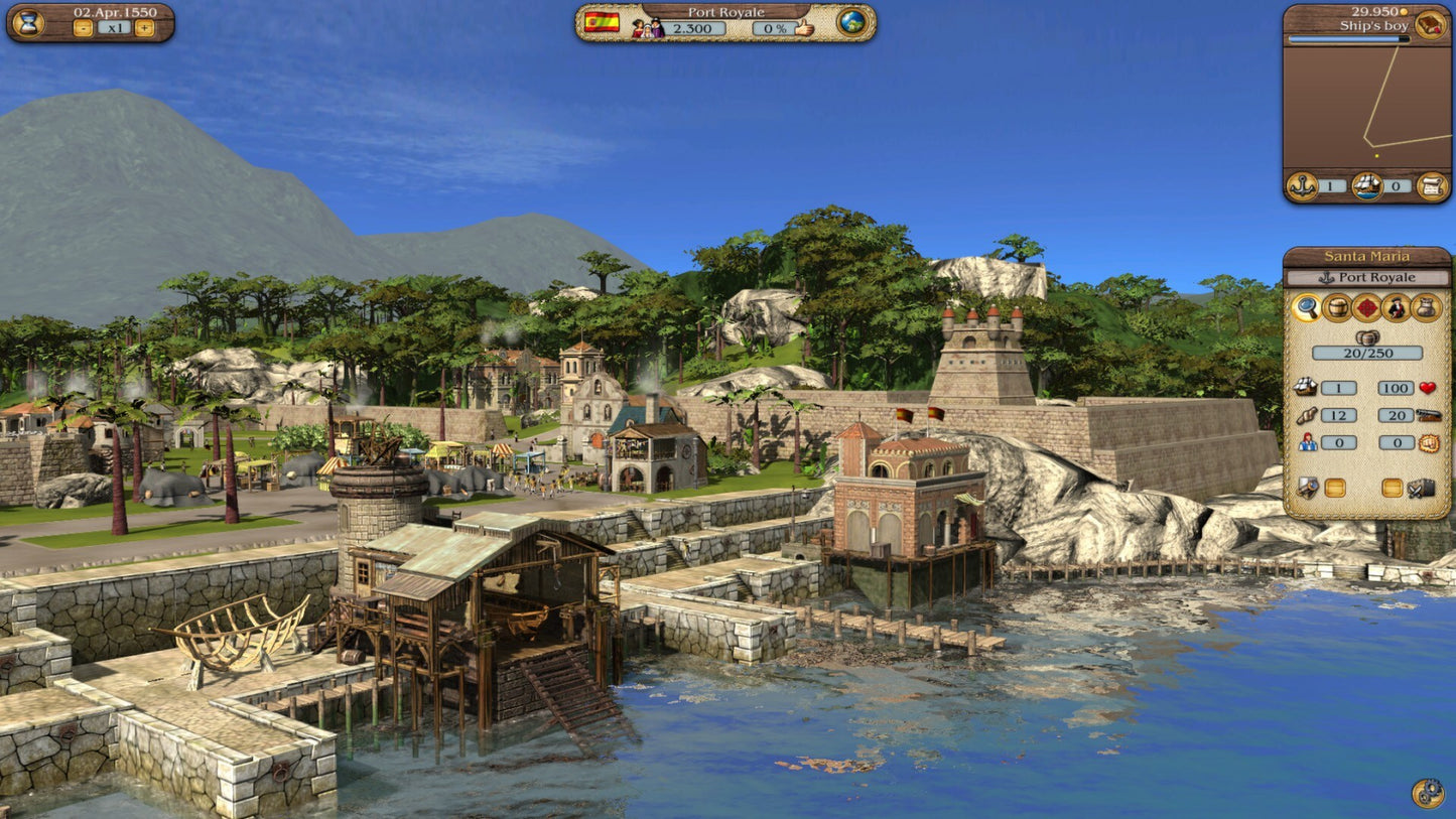 Port Royale 3 | Gold Edition (PC) - Steam Key - GLOBAL   - Kalypso Media [Email/Instant Delivery]