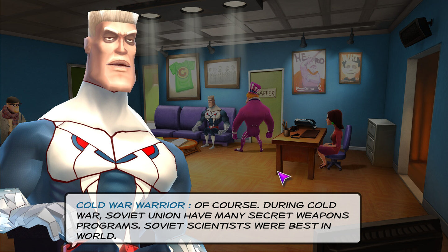 Supreme League of Patriots Issue 1: A Patriot Is Born Steam Key GLOBAL   - Phoenix Online Publishing [Email/Instant Delivery]