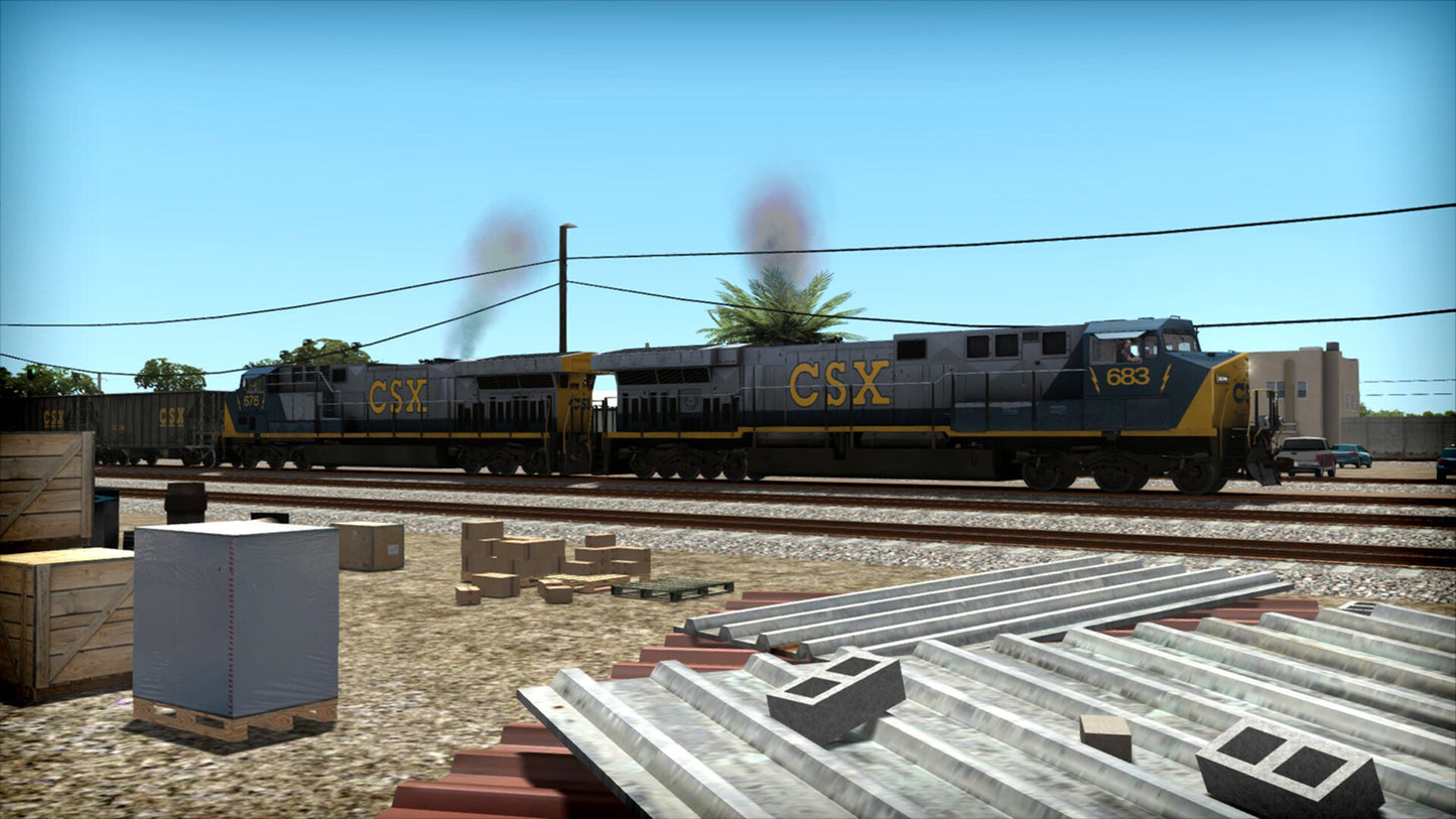 Train Simulator: CSX AC6000CW Steam Key GLOBAL   - Dovetail Games - Trains [Email/Instant Delivery]