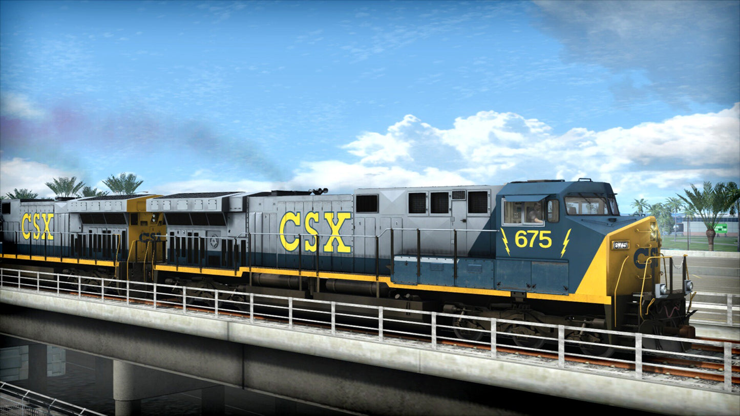 Train Simulator: CSX AC6000CW Steam Key GLOBAL   - Dovetail Games - Trains [Email/Instant Delivery]