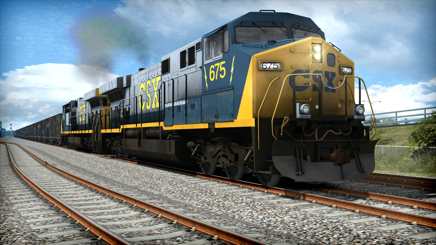 Train Simulator: CSX AC6000CW Steam Key GLOBAL   - Dovetail Games - Trains [Email/Instant Delivery]
