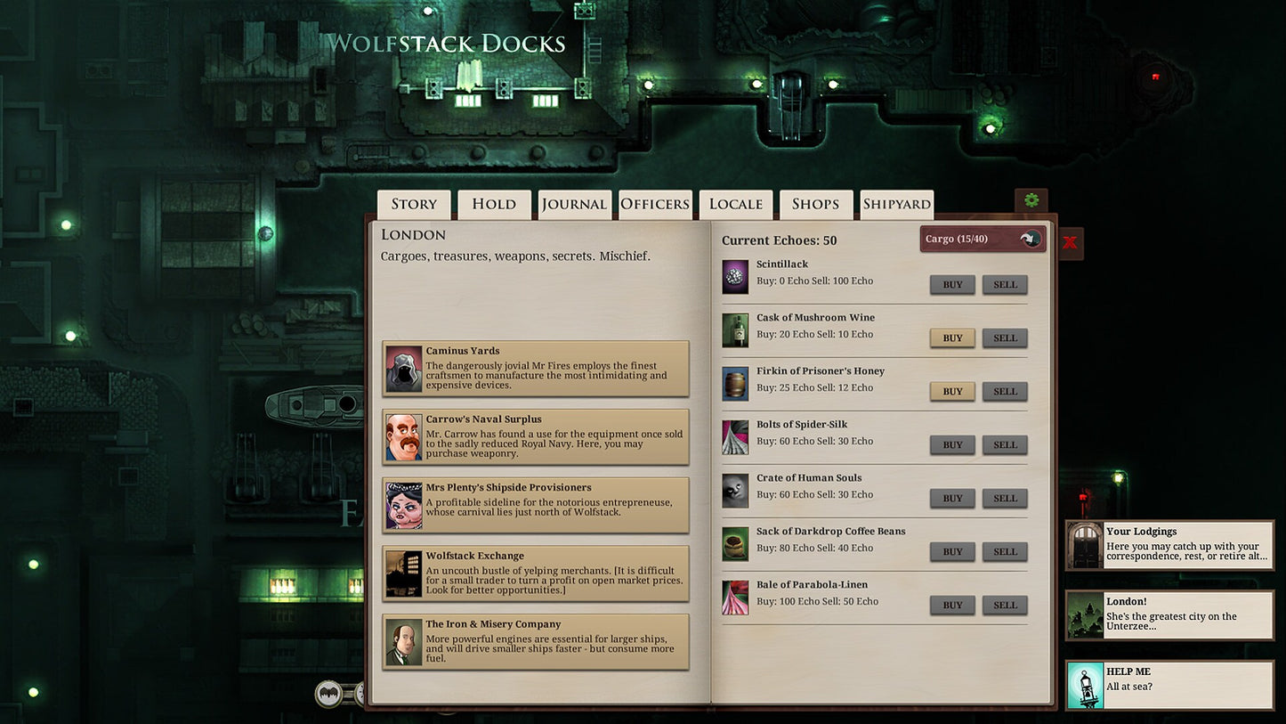 Sunless Sea (PC) - Steam Key - GLOBAL   - Failbetter Games [Email/Instant Delivery]