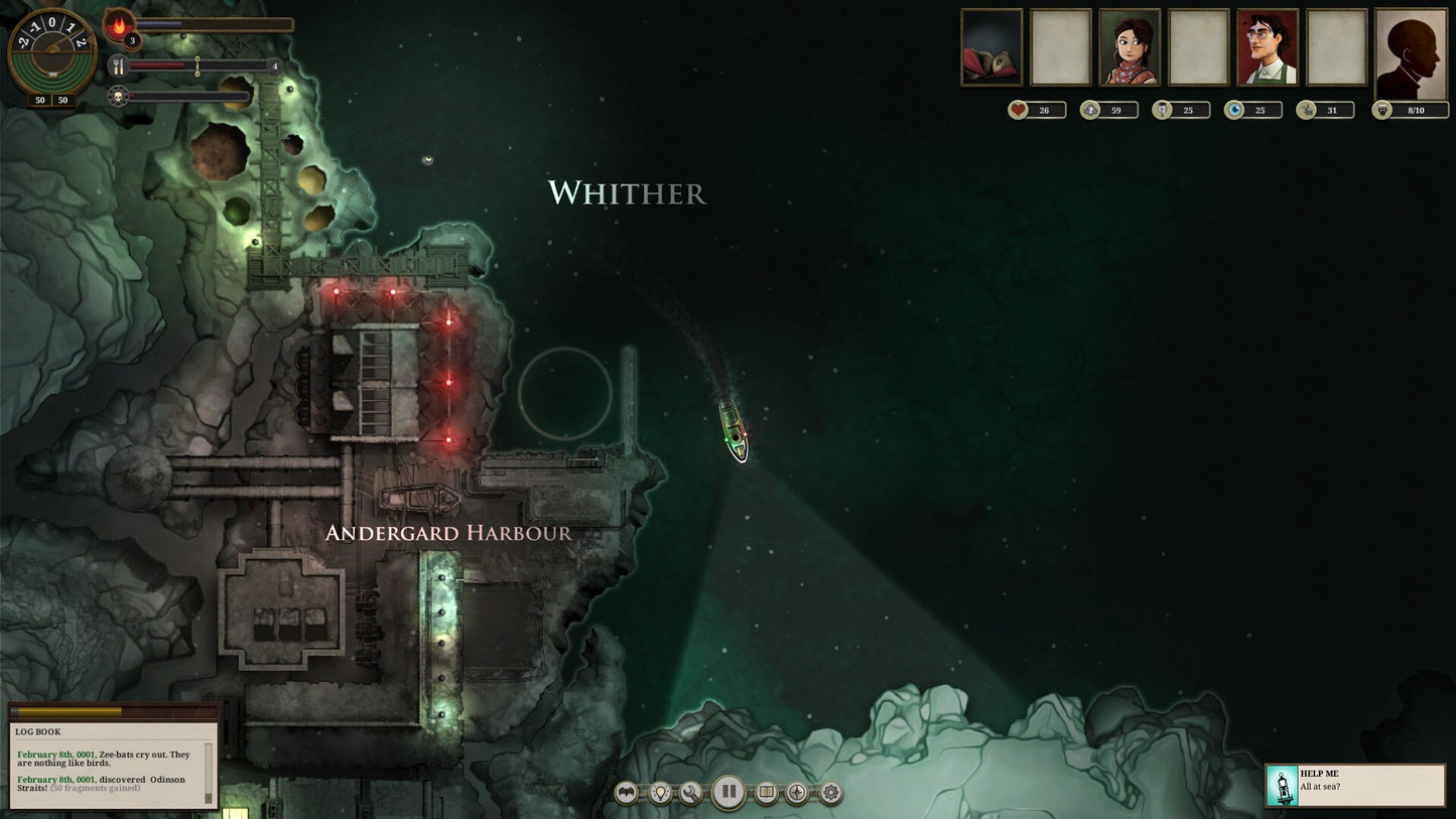 Sunless Sea (PC) - GOG.COM Key - GLOBAL   - Failbetter Games [Email/Instant Delivery]
