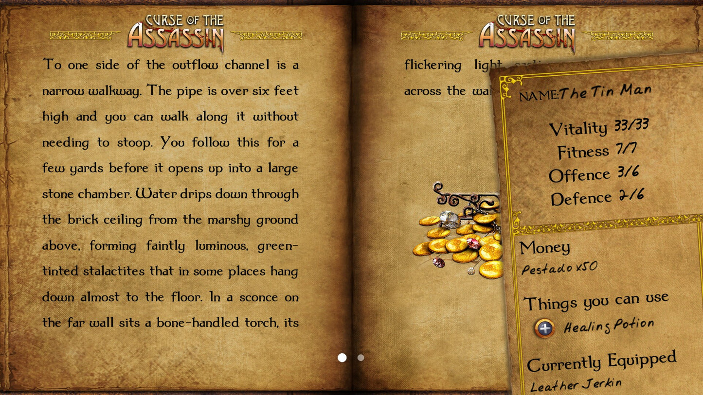Curse of the Assassin Steam Key GLOBAL   - Tin Man Games [Email/Instant Delivery]