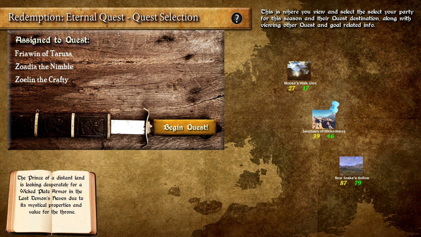 Redemption: Eternal Quest Steam Key GLOBAL   - SimProse Studios [Email/Instant Delivery]
