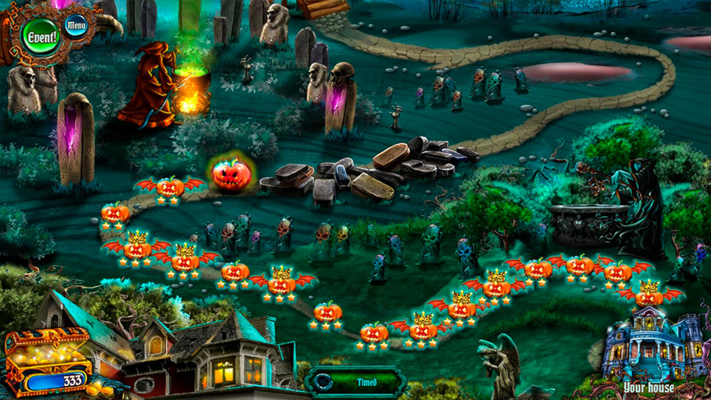 Save Halloween: City of Witches Steam Gift GLOBAL   - Calenture Remedy Ltd [Email/Instant Delivery]