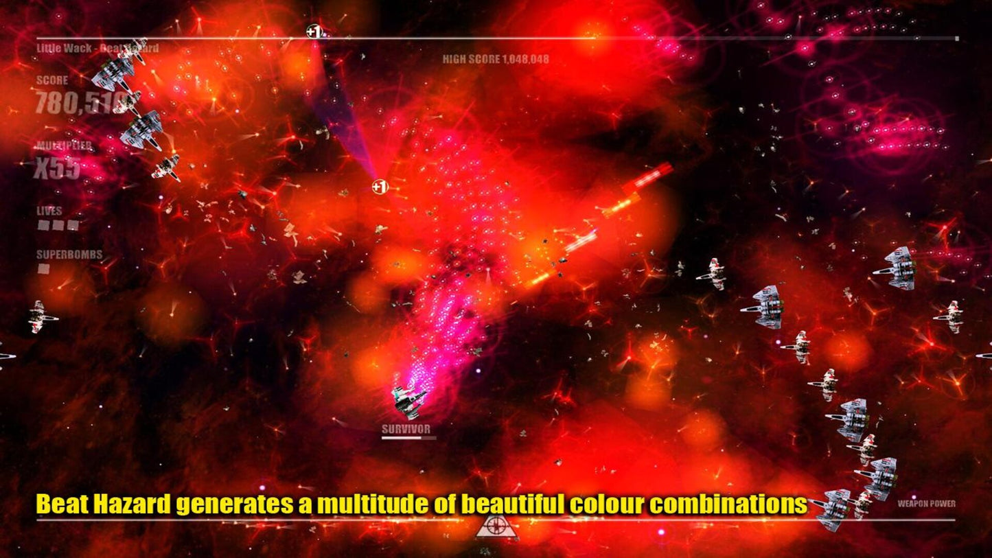 Beat Hazard + Ultra (PC) - Steam Key - GLOBAL   - Cold Beam Games [Email/Instant Delivery]