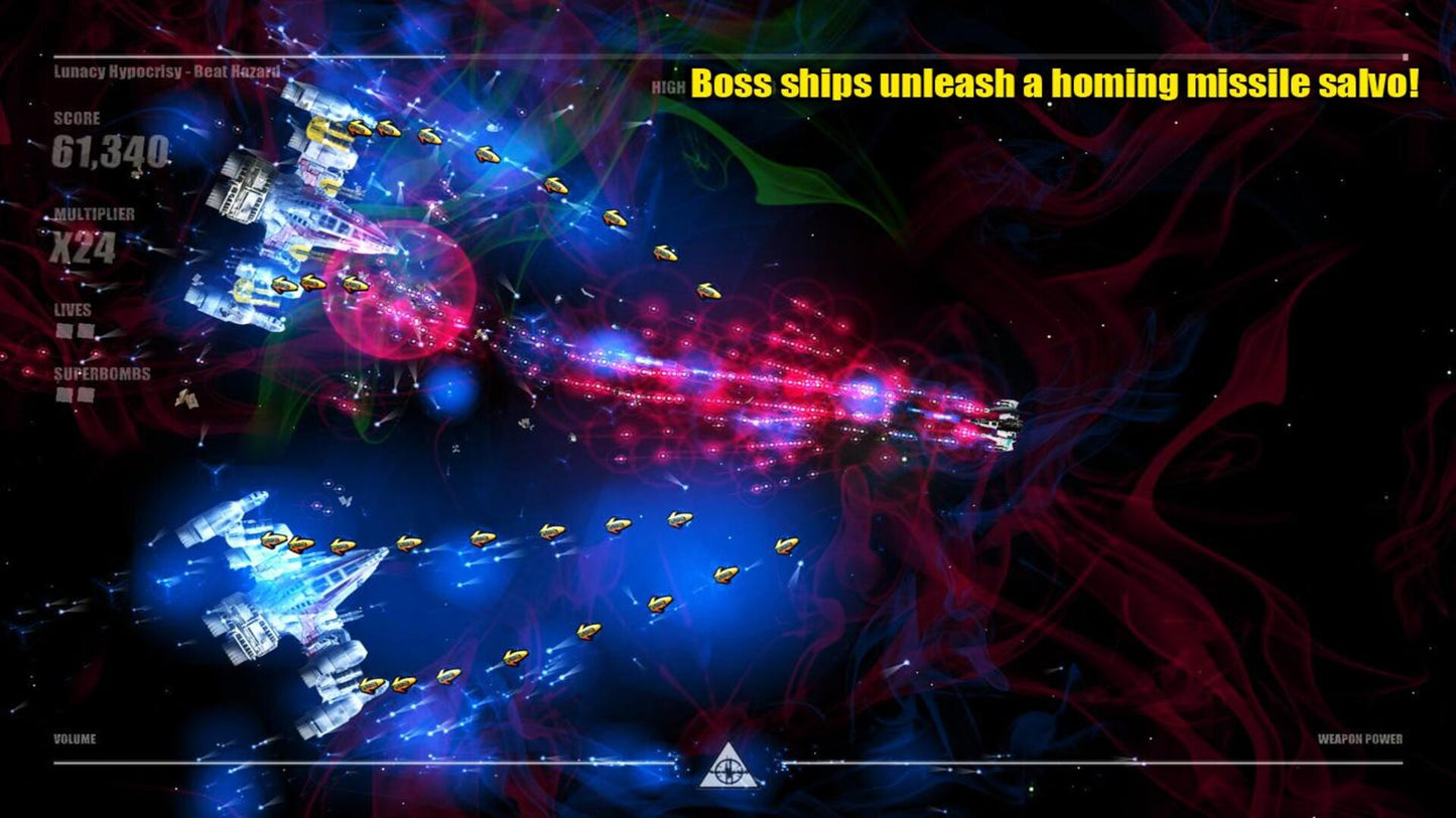 Beat Hazard + Ultra (PC) - Steam Key - GLOBAL   - Cold Beam Games [Email/Instant Delivery]