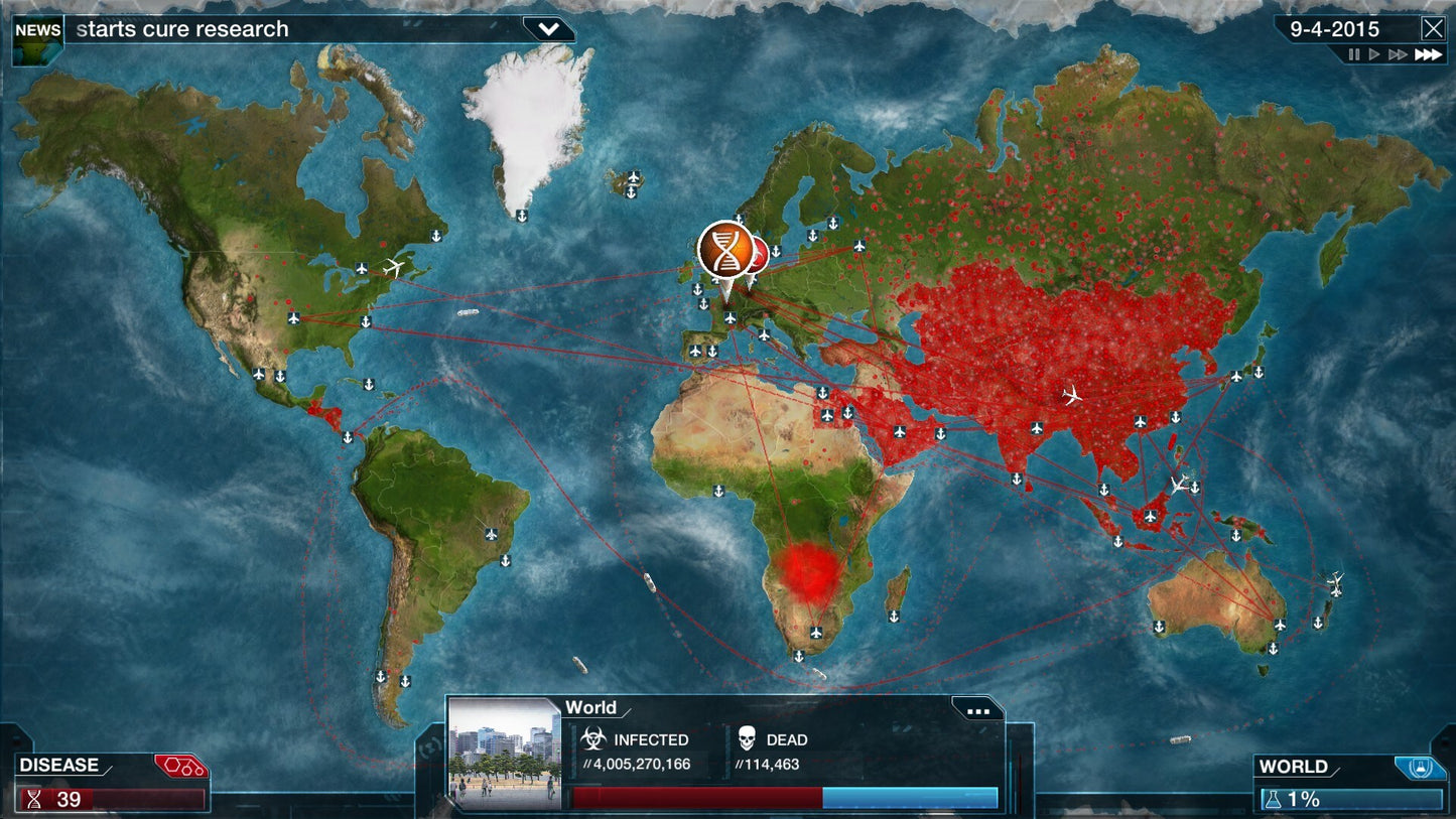 Plague Inc: Evolved Steam Gift GLOBAL   - Ndemic Creations [Email/Instant Delivery]