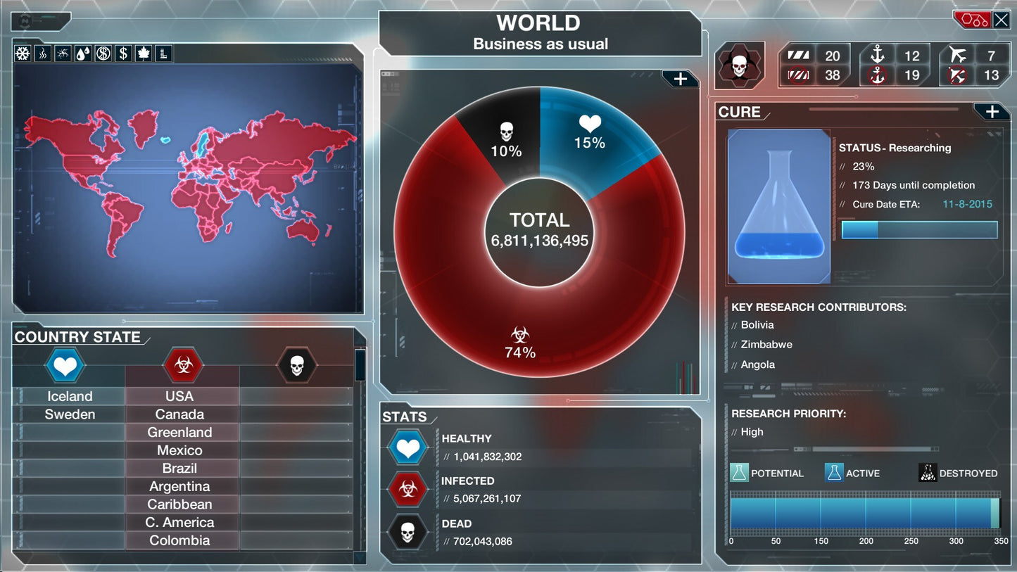 Plague Inc: Evolved Steam Gift GLOBAL   - Ndemic Creations [Email/Instant Delivery]