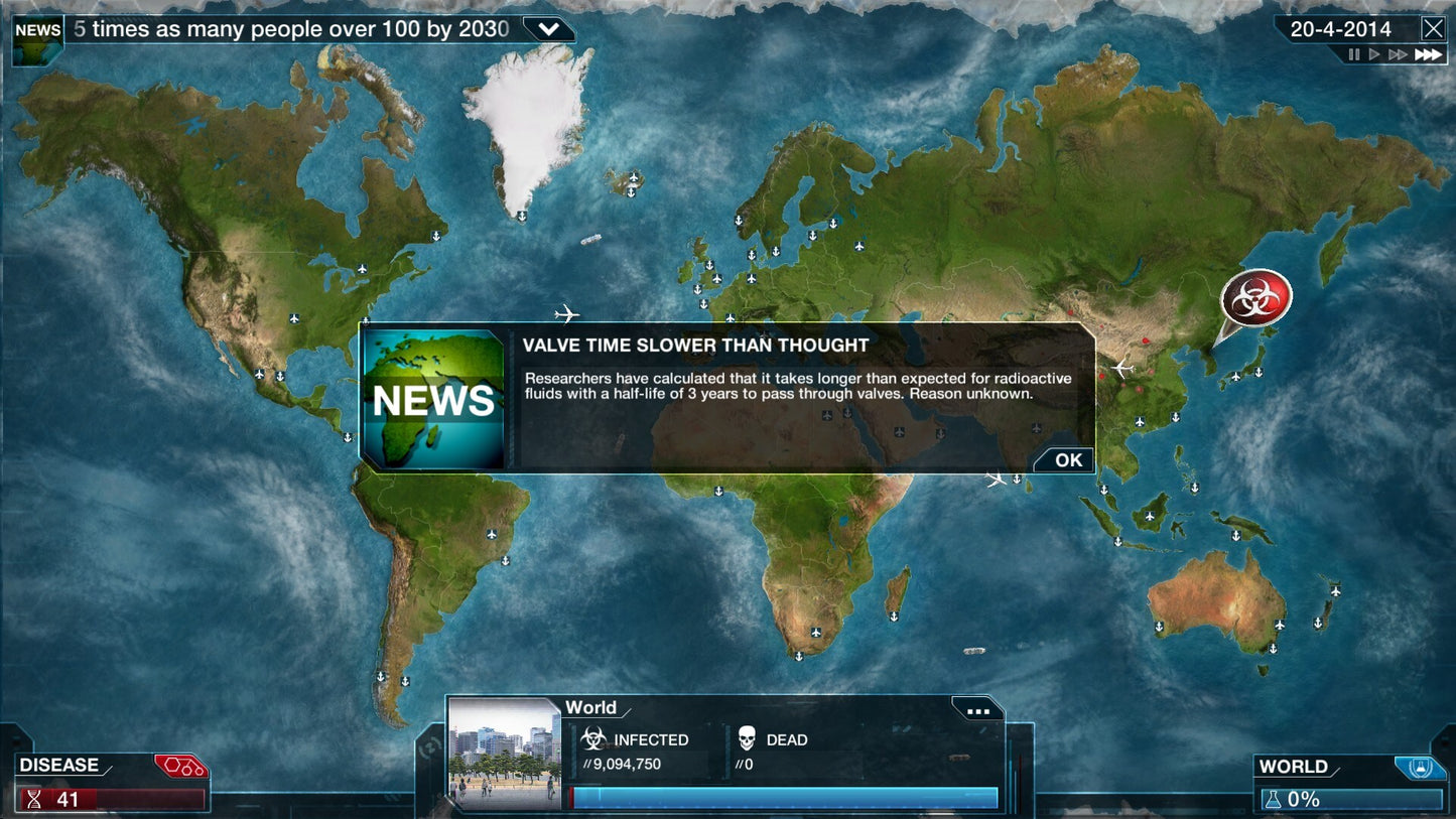 Plague Inc: Evolved Steam Gift GLOBAL   - Ndemic Creations [Email/Instant Delivery]