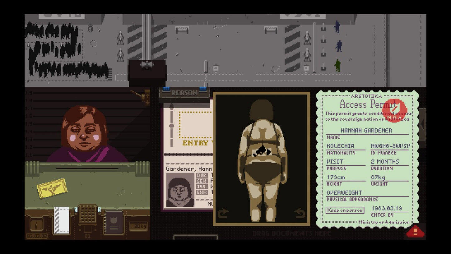 Papers, Please Steam Key GLOBAL   - 3909 [Email/Instant Delivery]