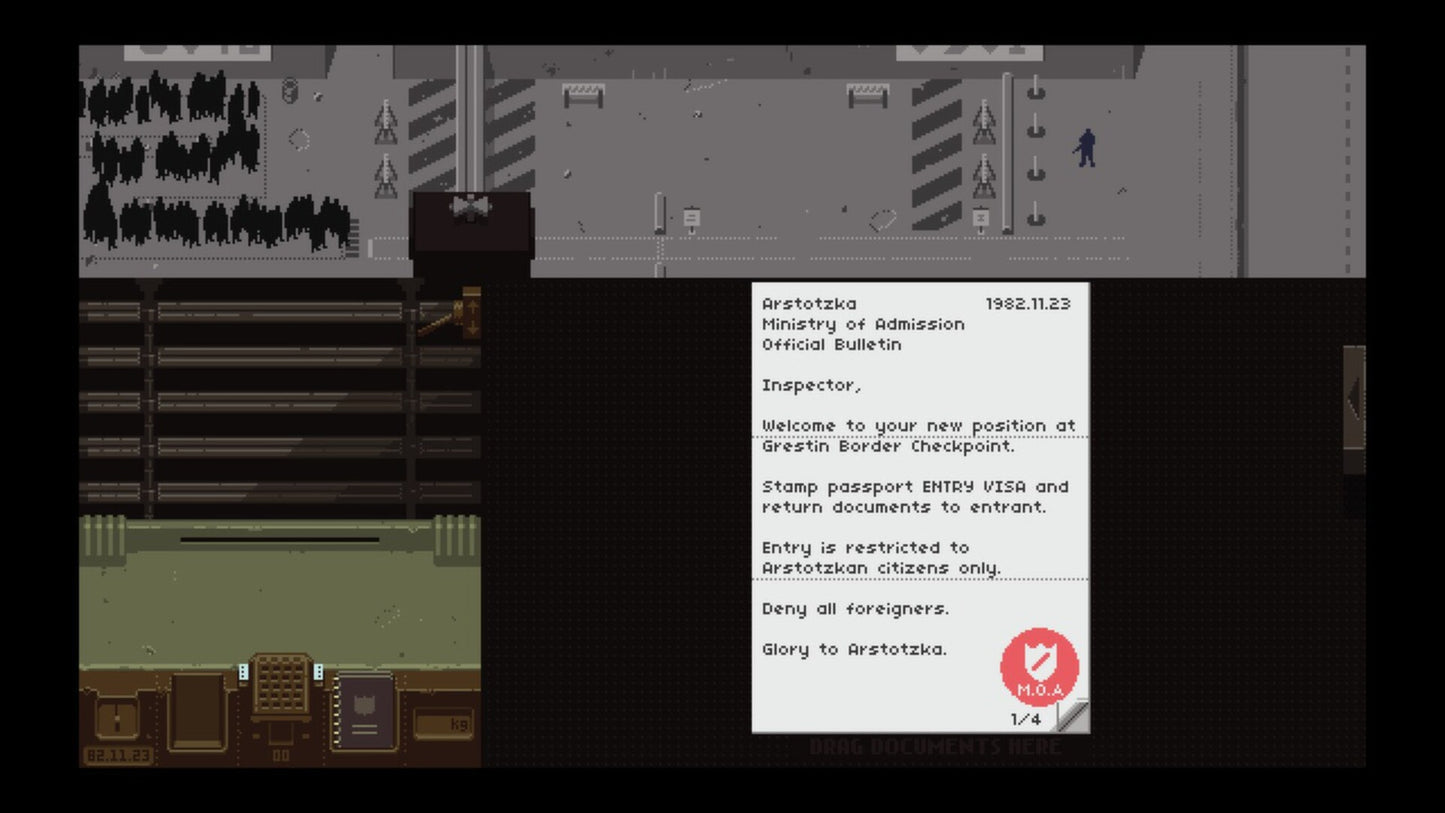 Papers, Please Steam Key GLOBAL   - 3909 [Email/Instant Delivery]