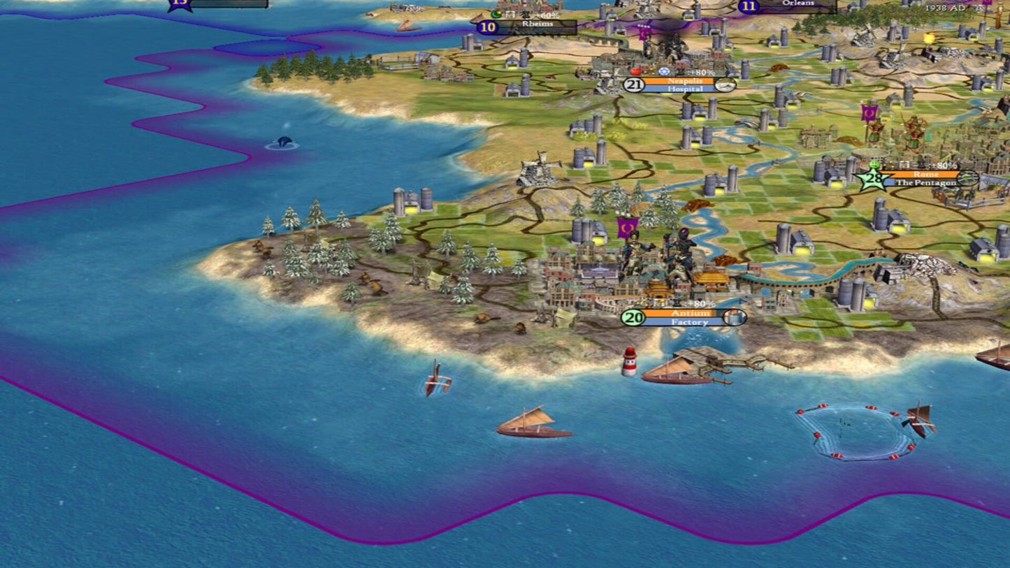 Sid Meier's Civilization IV: The Complete Edition (PC) - Steam Key - GLOBAL   - 2K Games [Email/Instant Delivery]