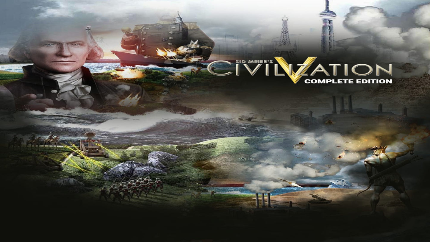 Sid Meier's Civilization V | Complete Edition (MAC) - Steam Key - GLOBAL   - 2K Games [Email/Instant Delivery]