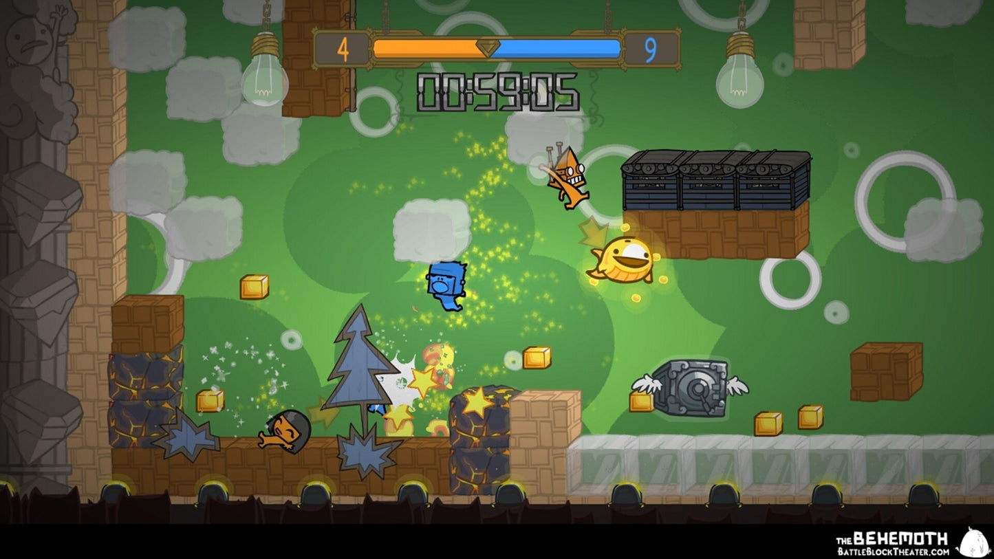 BattleBlock Theater (PC) - Steam Gift - NORTH AMERICA   - The Behemoth [Email/Instant Delivery]