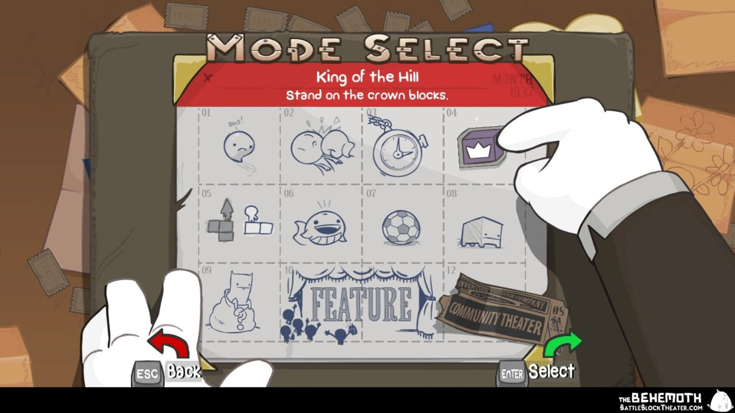 BattleBlock Theater (PC) - Steam Gift - NORTH AMERICA   - The Behemoth [Email/Instant Delivery]