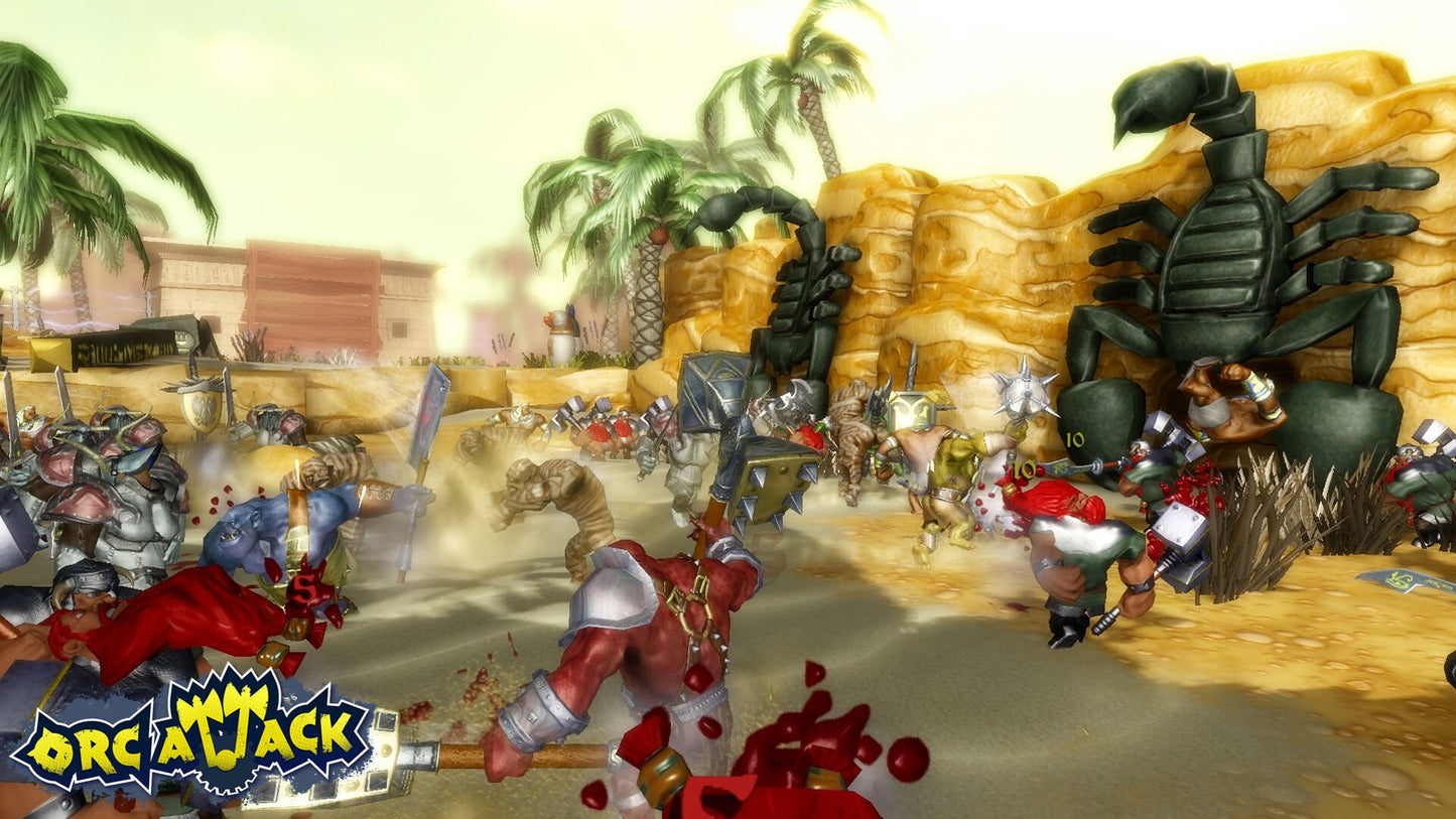 Orc Attack: Flatulent Rebellion Steam Key GLOBAL   - Reverb [Email/Instant Delivery]