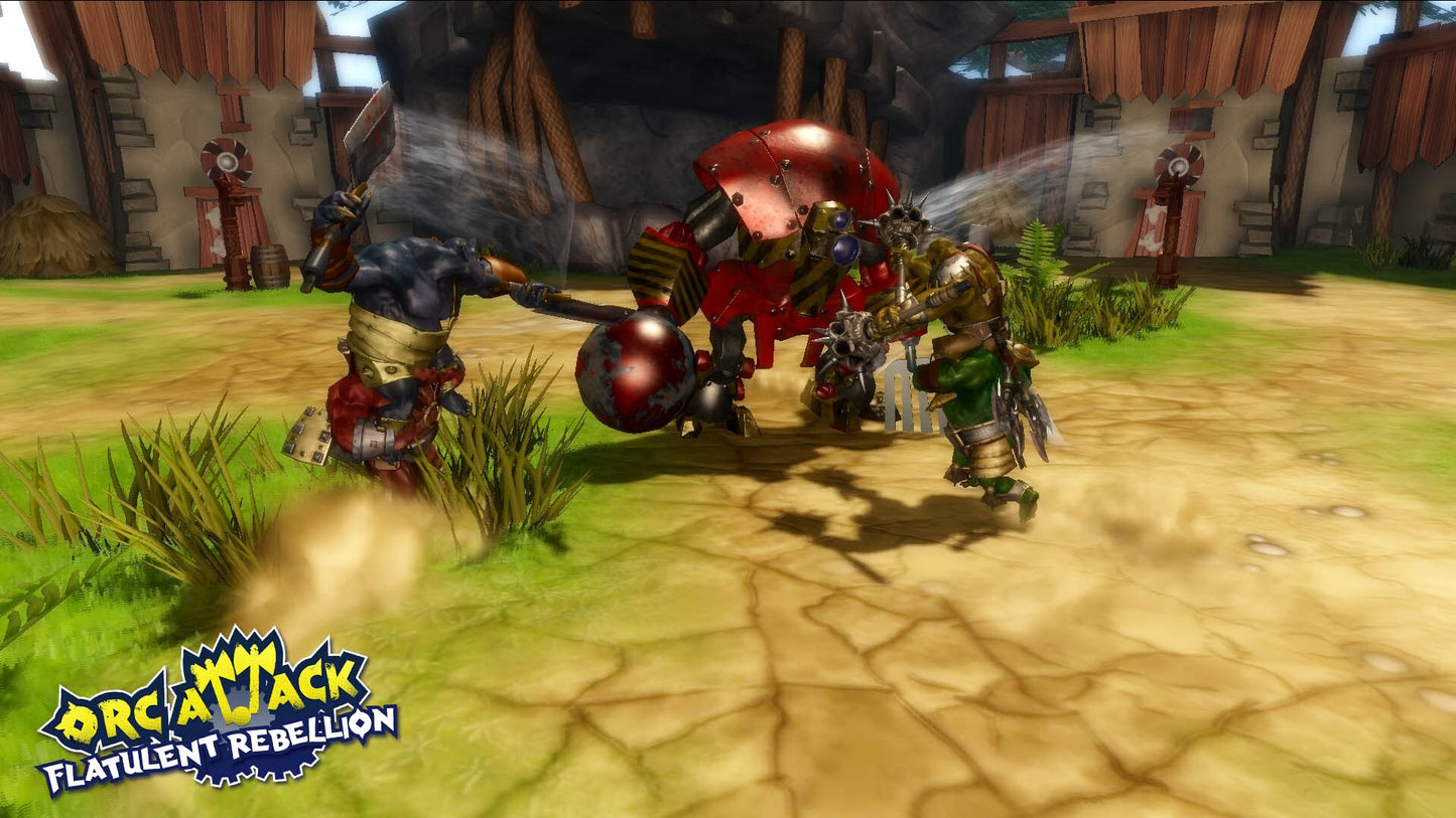 Orc Attack: Flatulent Rebellion Steam Key GLOBAL   - Reverb [Email/Instant Delivery]
