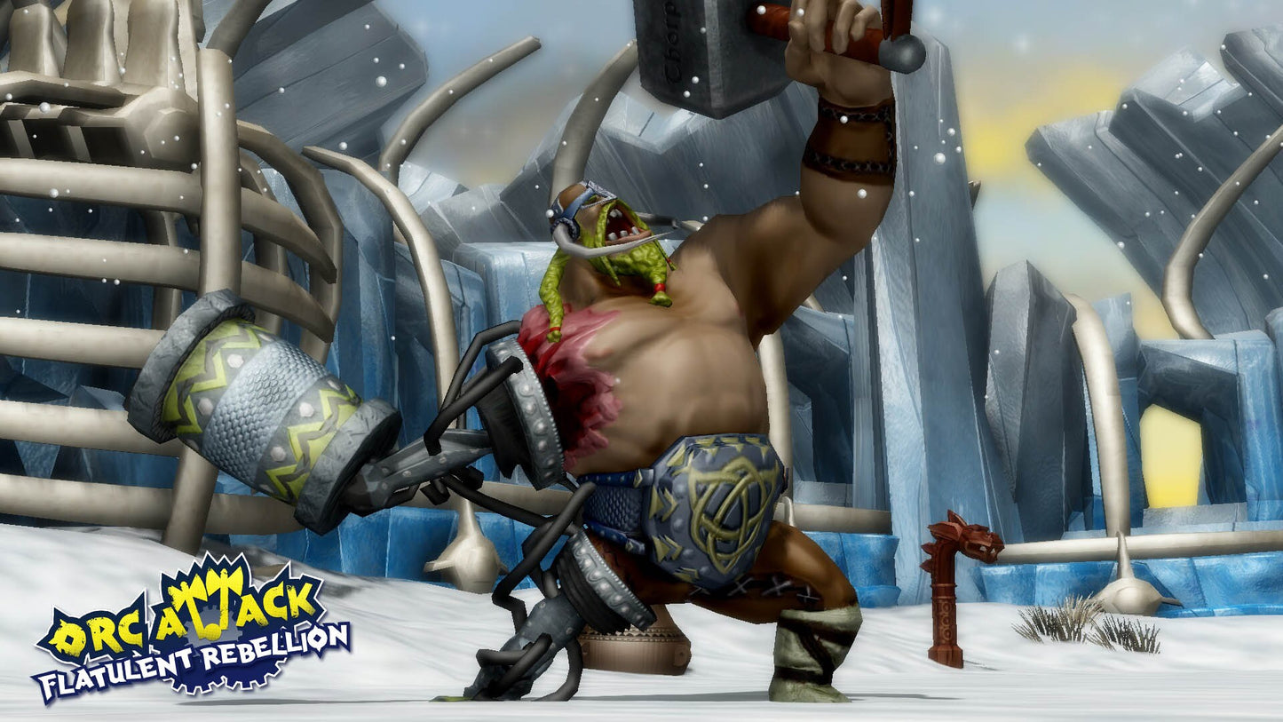 Orc Attack: Flatulent Rebellion Steam Key GLOBAL   - Reverb [Email/Instant Delivery]