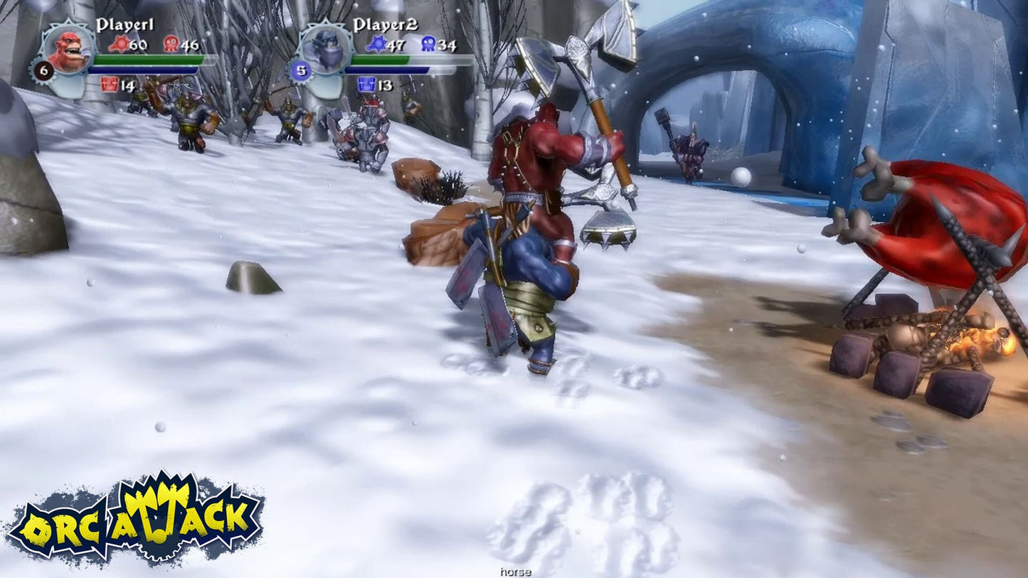 Orc Attack: Flatulent Rebellion Steam Key GLOBAL   - Reverb [Email/Instant Delivery]