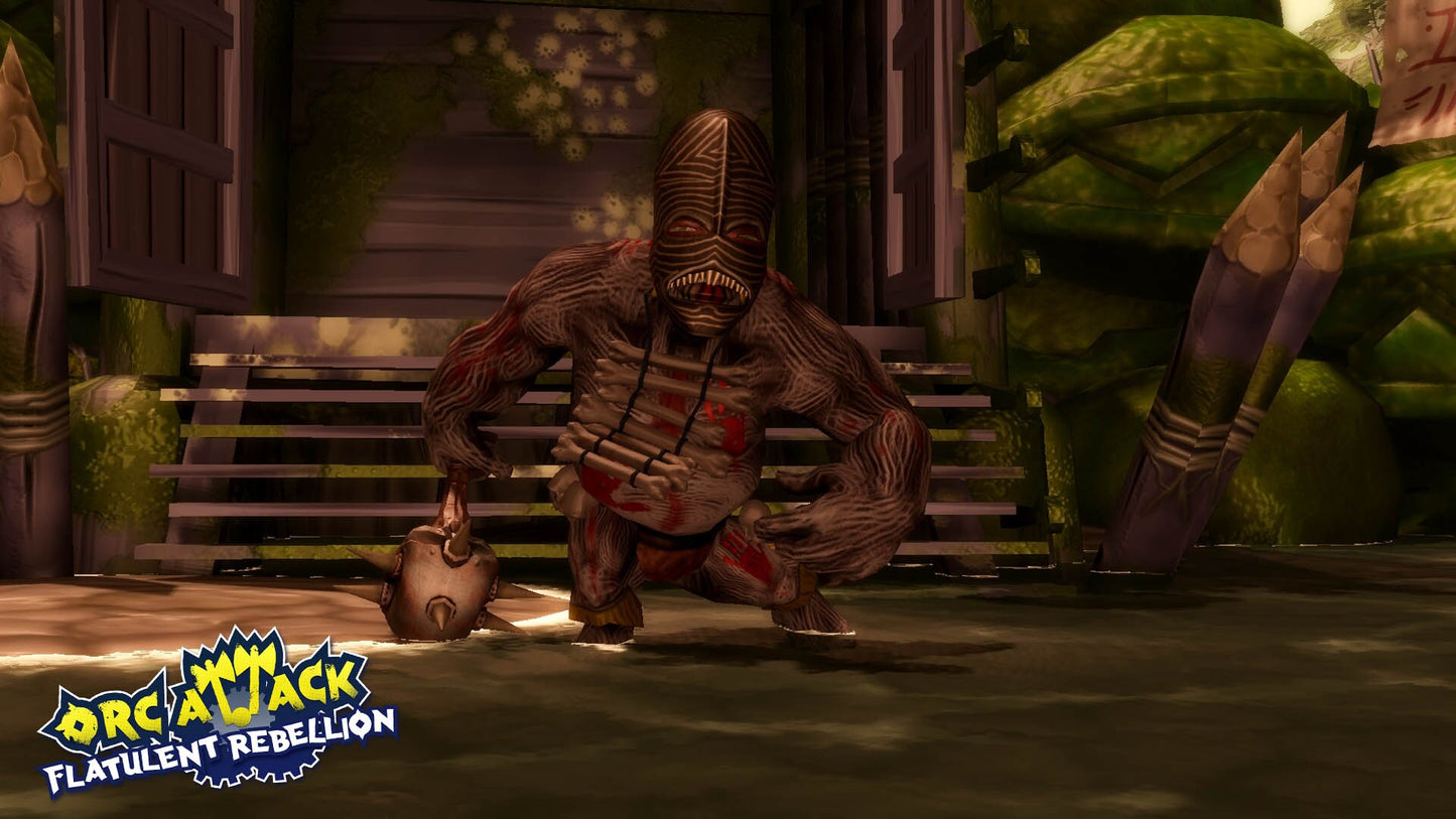 Orc Attack: Flatulent Rebellion Steam Key GLOBAL   - Reverb [Email/Instant Delivery]